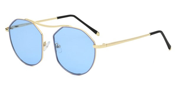 Round Geometric Fashion Sunglasses