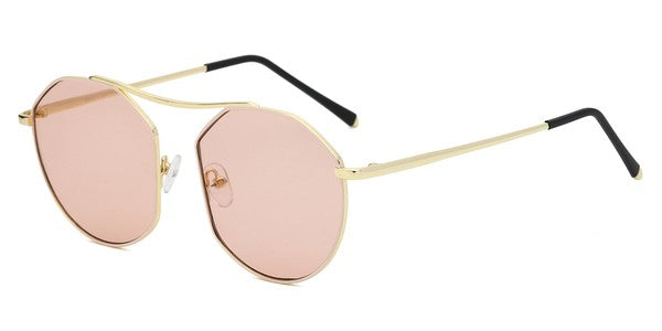 Round Geometric Fashion Sunglasses