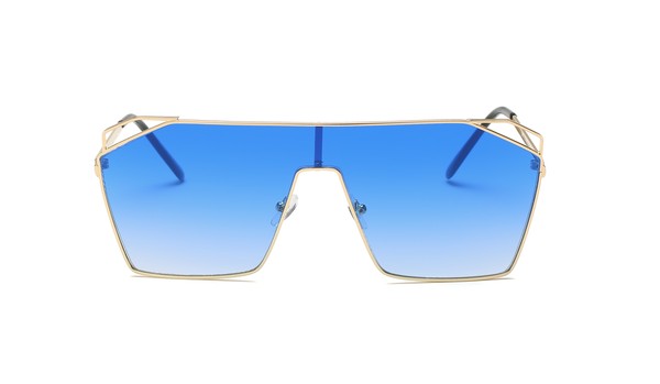 Square Oversize Tinted Fashion Sunglasses