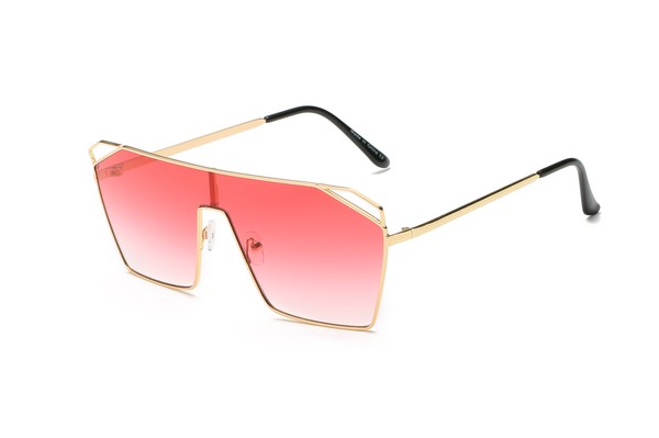 Square Oversize Tinted Fashion Sunglasses