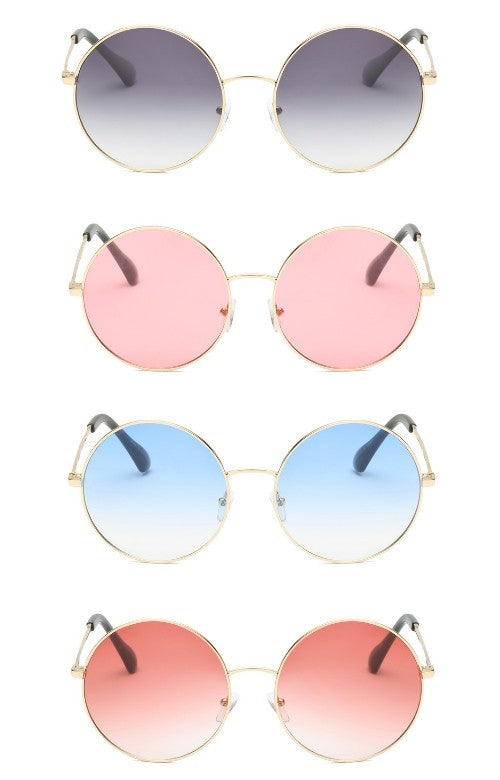 Classic Circle Round Fashion Sunglasses