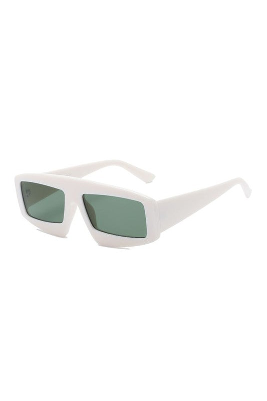 Rectangular Futuristic Fashion Sunglasses