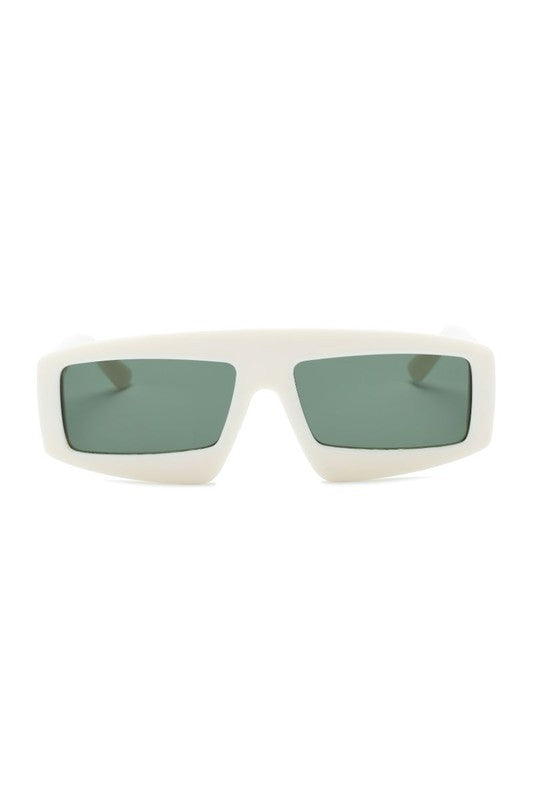 Rectangular Futuristic Fashion Sunglasses