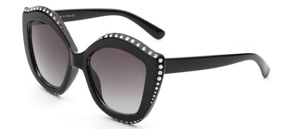 Women Round Cat Eye Fashion Sunglasses