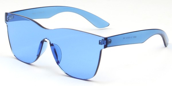 Unisex Square Tinted Lens Fashion Sunglasses