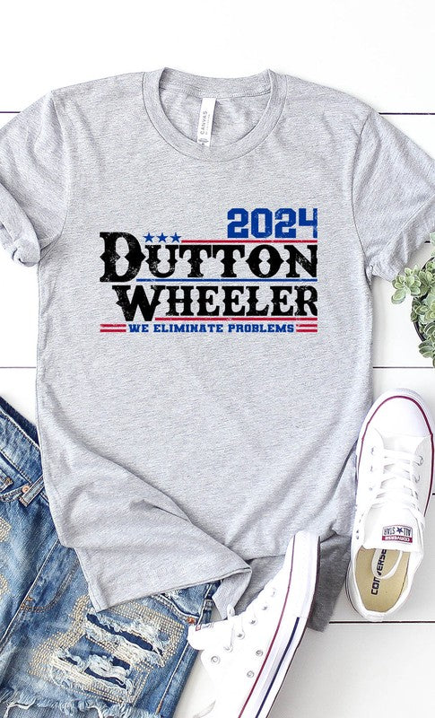 Dutton Wheeler For President Graphic Tee T-Shirt