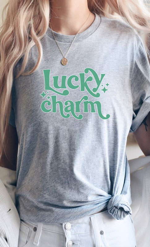 Lucky Charm St Patricks Graphic Tee T-Shirt