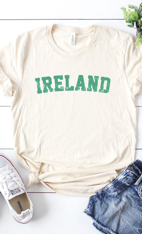 Retro Ireland Graphic Tee T-Shirt