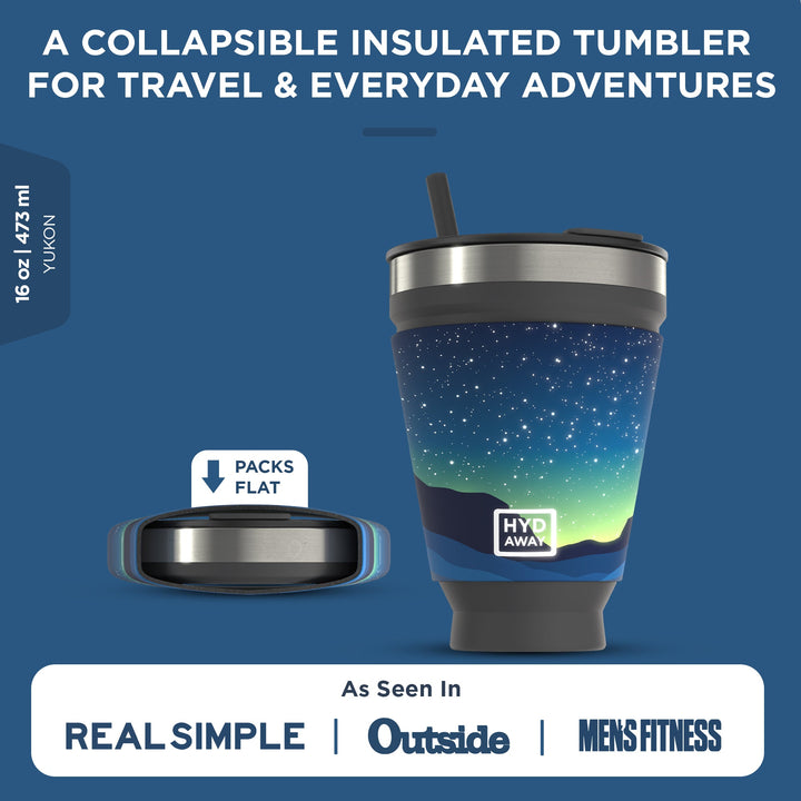 Collapsible Insulated Drink Tumbler