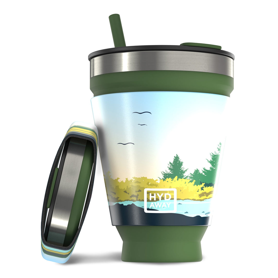 Collapsible Insulated Drink Tumbler