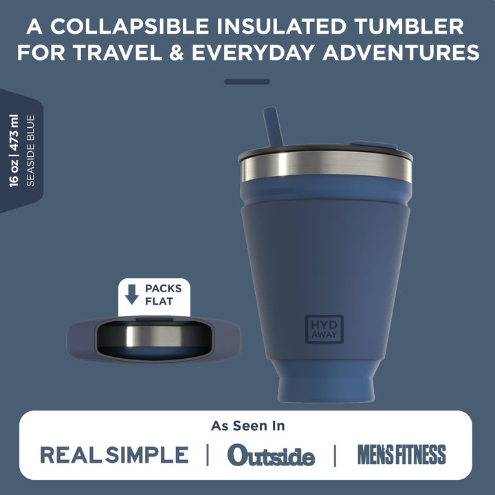 Collapsible Insulated Drink Tumbler