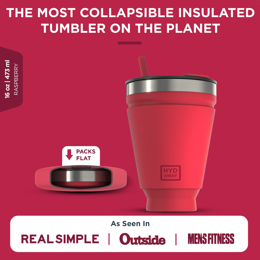 Collapsible Insulated Drink Tumbler