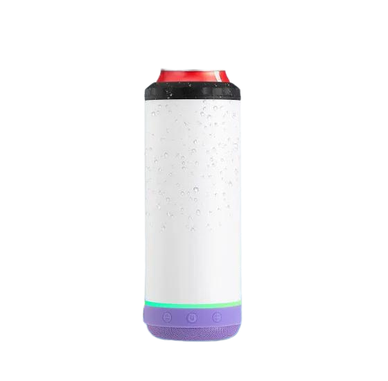 Float Drink And & Repeat 16oz 4 in 1 Blank Can cooler Speaker Tumblers Bluetooth music cup stainless steel Coolers