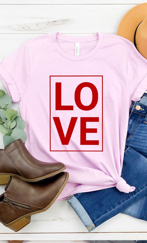 Love Box Graphic Tee T-Shirt PLUS