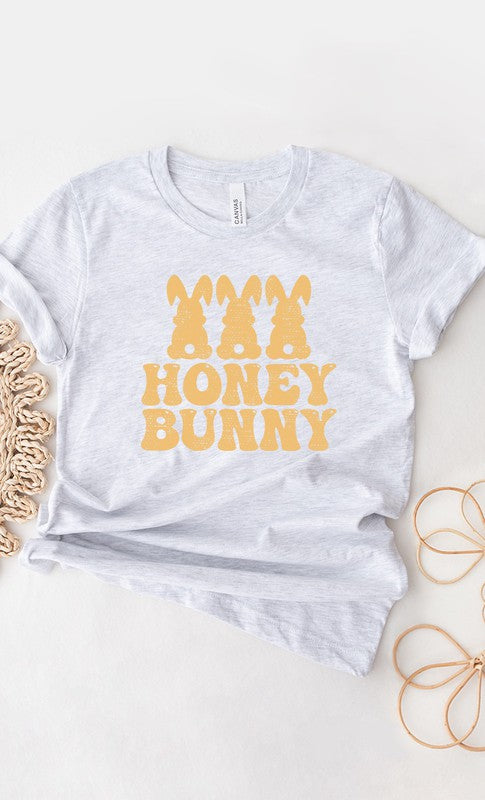 Honey Bunny Easter PLUS SIZE Graphic Tee T-Shirt