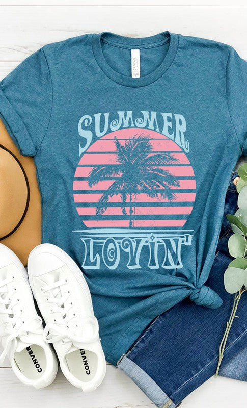 Retro Summer Lovin Graphic Tee T-Shirt