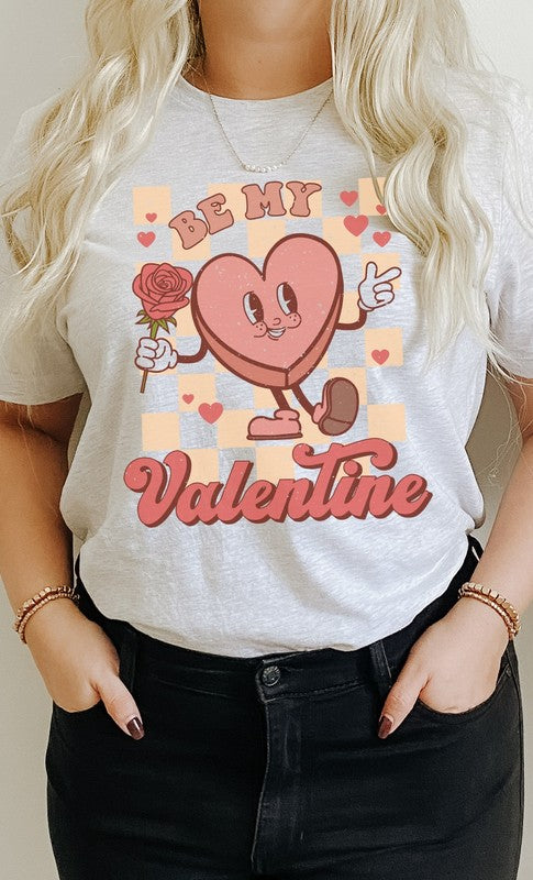 Candy Box Be My Valentine PLUS SIZE Graphic Tee