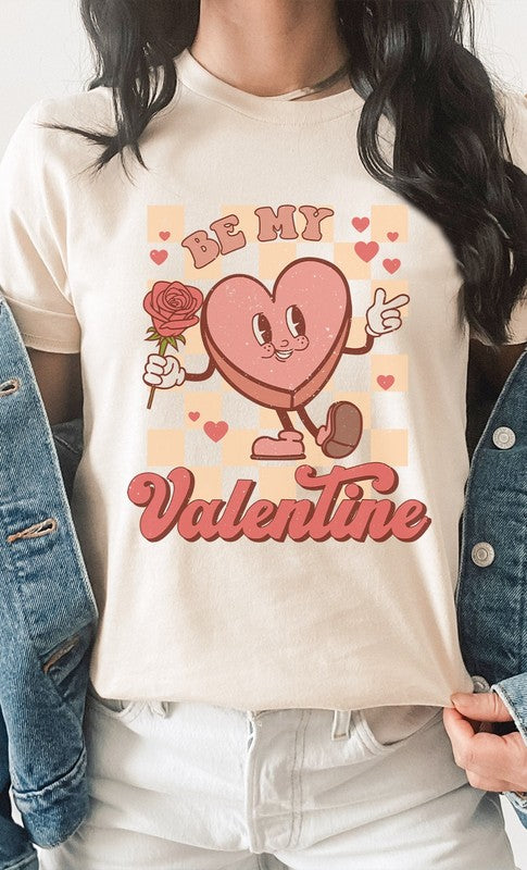 Candy Box Be My Valentine PLUS SIZE Graphic Tee