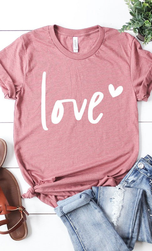 Love Graphic Tee T-Shirt