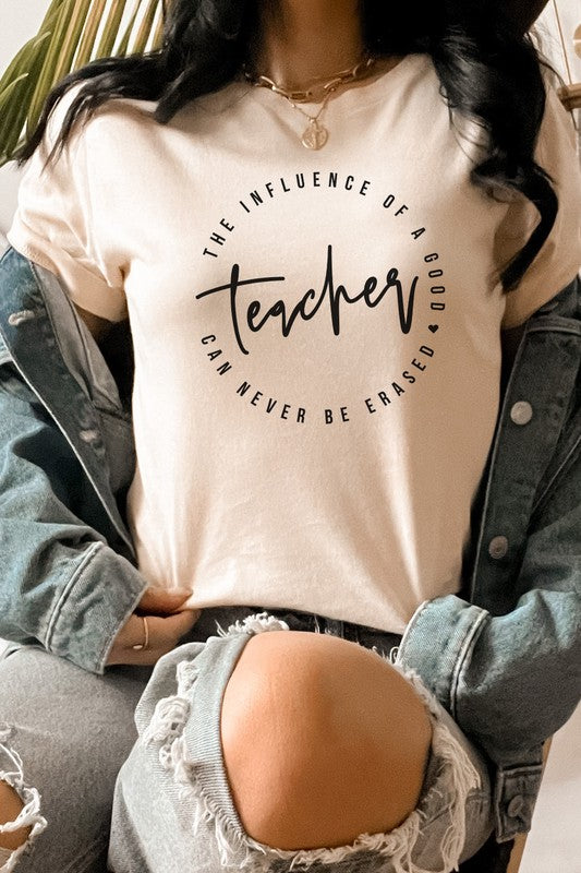 The Influence Of A Good Teacher Graphic Tee T-Shirt