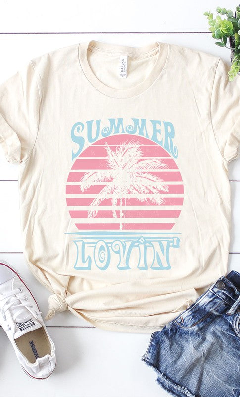 Retro Summer Lovin Graphic Tee T-Shirt