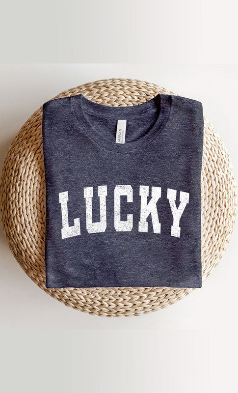 Varsity Lucky Graphic Tee T-Shirt