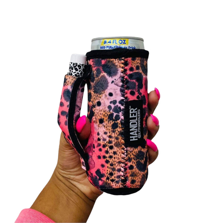 Blushing Leopard 8-10oz Slim Can Handler™