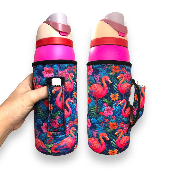 Bright Flamingo 30oz Tumbler Handler™