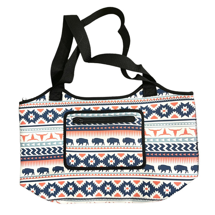 Buffalo Aztec Neoprene Beach Tote