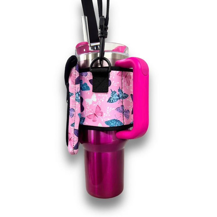 Butterfly Wrap Around Drink Pocket