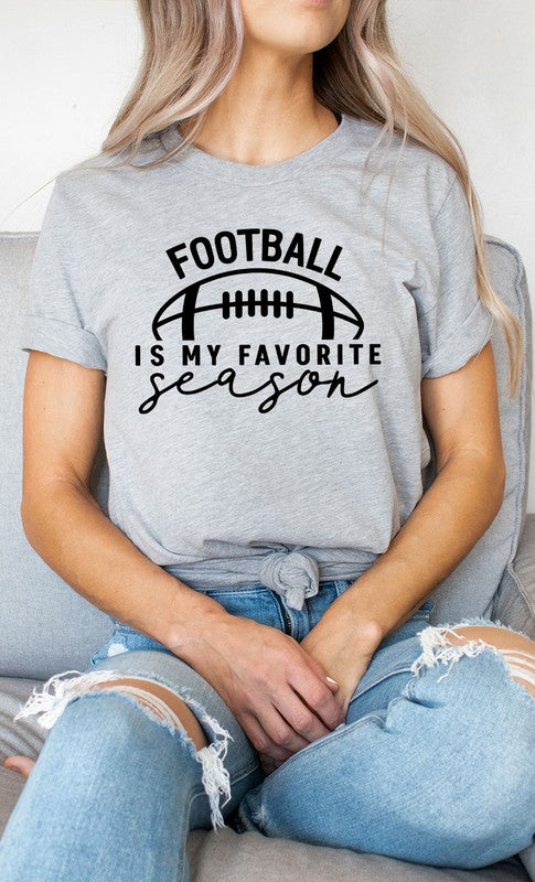 Football is my Favorite Season Graphic Tee T-Shirt