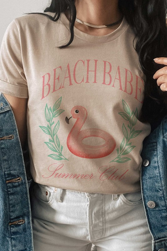 BEACH BABE SUMMER CLUB Graphic Tee