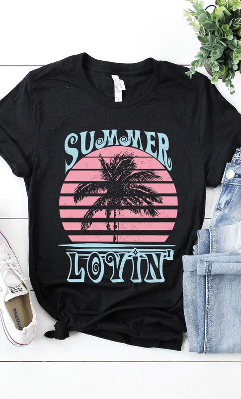 Retro Summer Lovin Graphic Tee T-Shirt