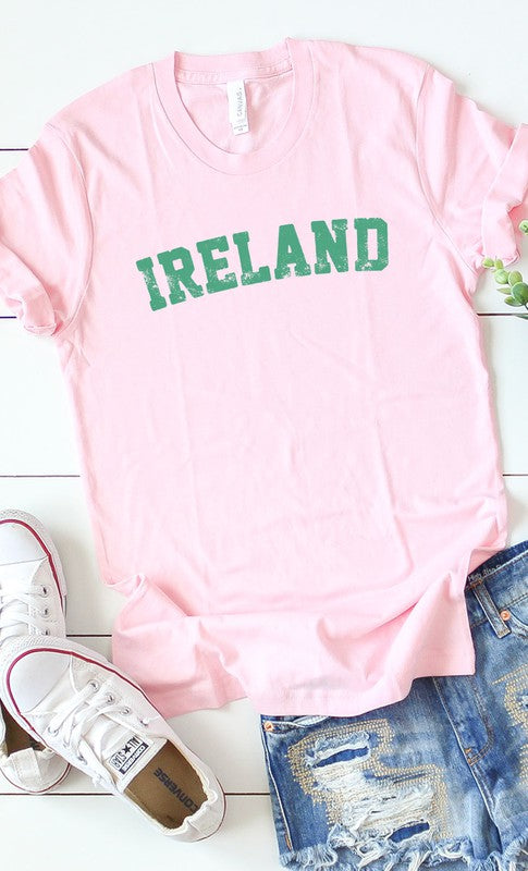 Retro Ireland Graphic Tee T-Shirt PLUS