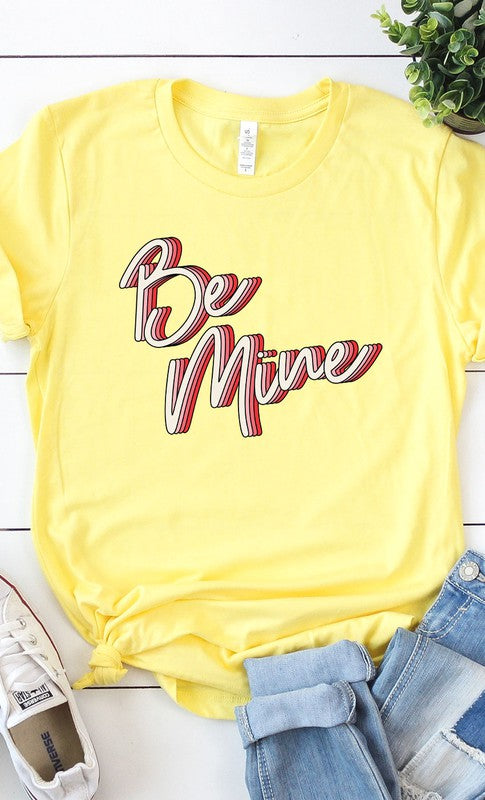 Retro Be Mine Graphic Tee