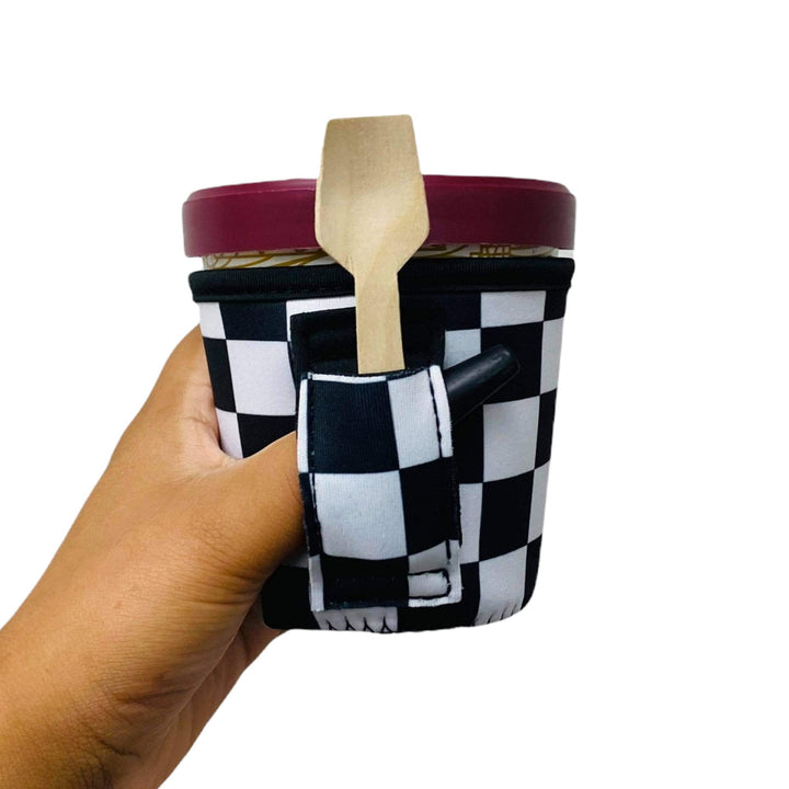 Checkerboard Pint Size Ice Cream Handler™