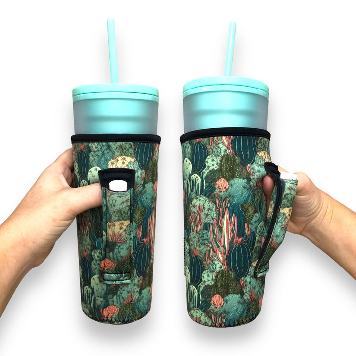 Coral Cactus 30oz Tumbler Handler™