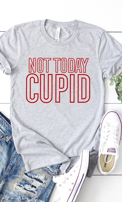 Not Today Cupid Graphic Tee T-Shirt PLUS