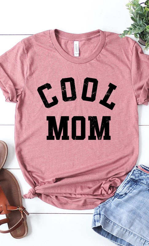 Retro Cool Mom Graphic Tee T-Shirt