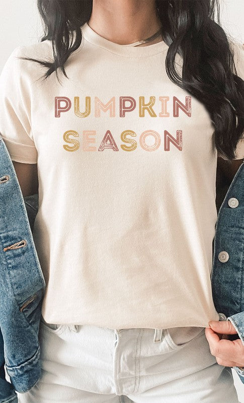 Retro Pumpkin Season PLUS Graphic Tee T-Shirt