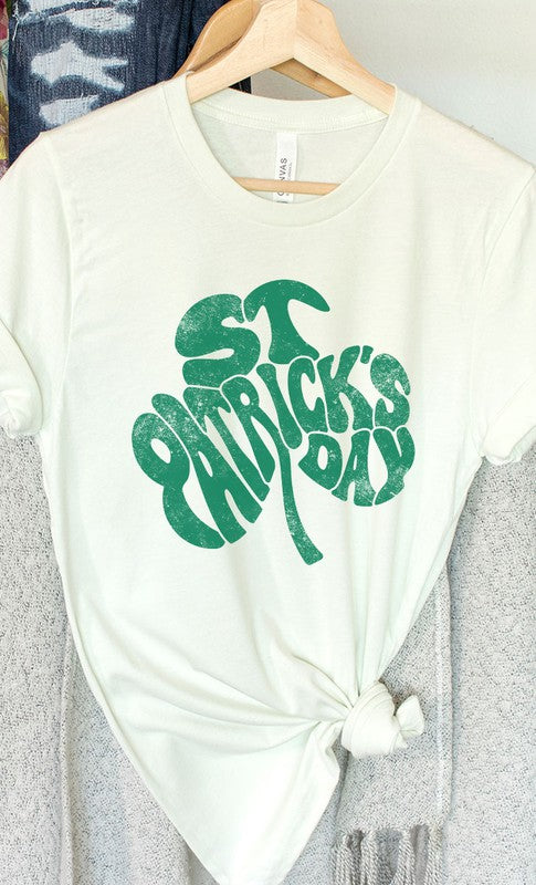 St Patricks Lucky Shamrock PLUS SIZE Graphic Tee