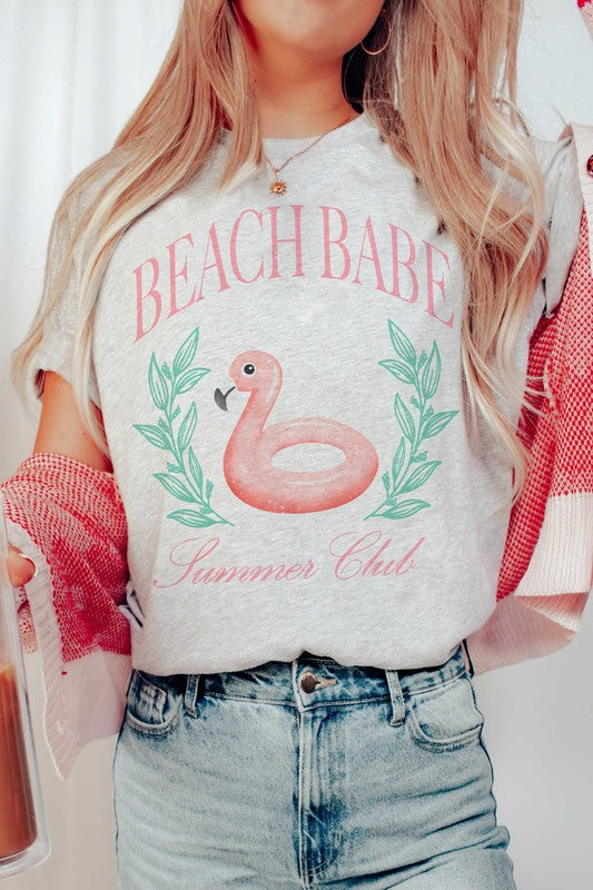 BEACH BABE SUMMER CLUB Graphic Tee