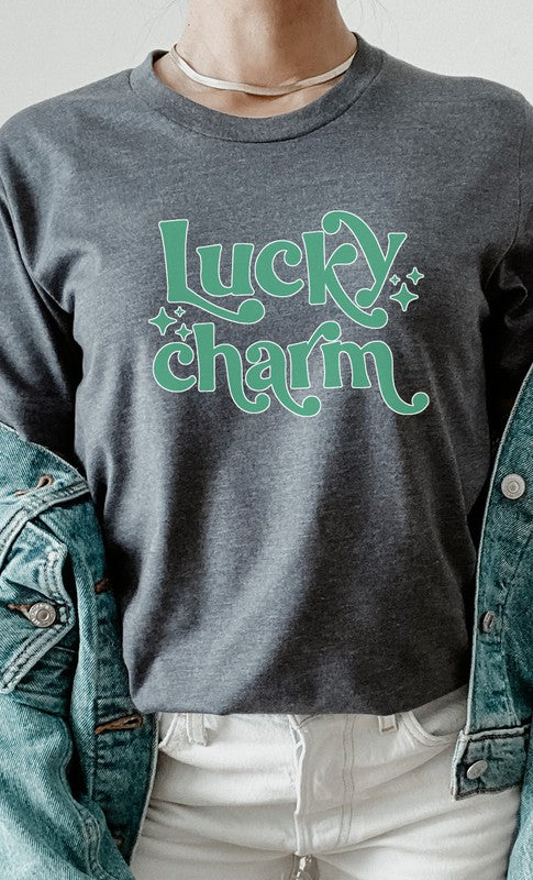 Lucky Charm St Patricks PLUS SIZE Graphic Tee