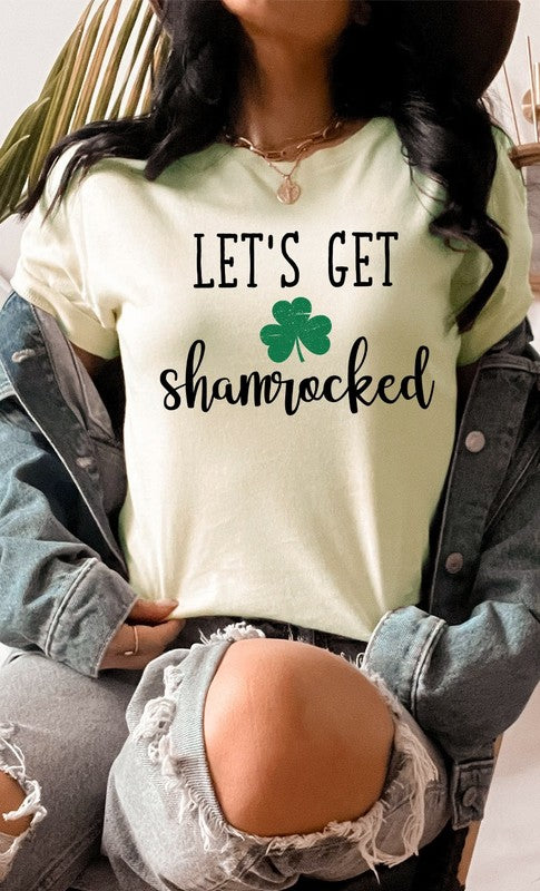 Lets Get Shamrocked Graphic Tee T-Shirt