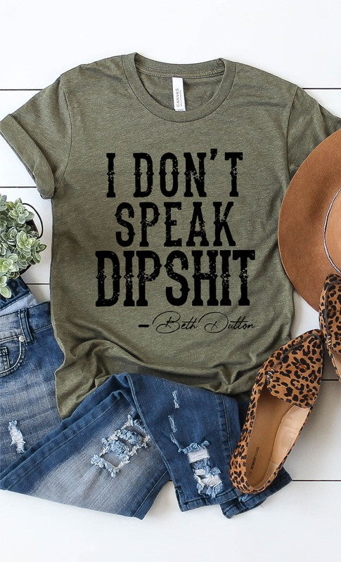 Beth Dutton Dipshit Graphic Tee T-Shirt