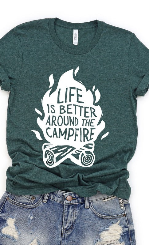 Campfire Graphic Tee T-Shirt