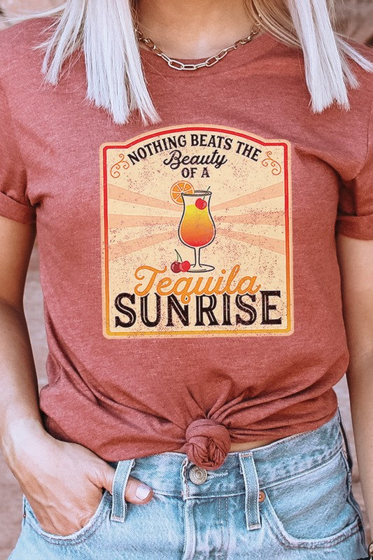 Nothing Beats The Beauty Of A Sunrise Graphic Tee T-Shirt