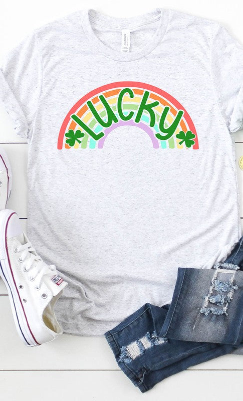 Lucky Rainbow Graphic Tee PLUS