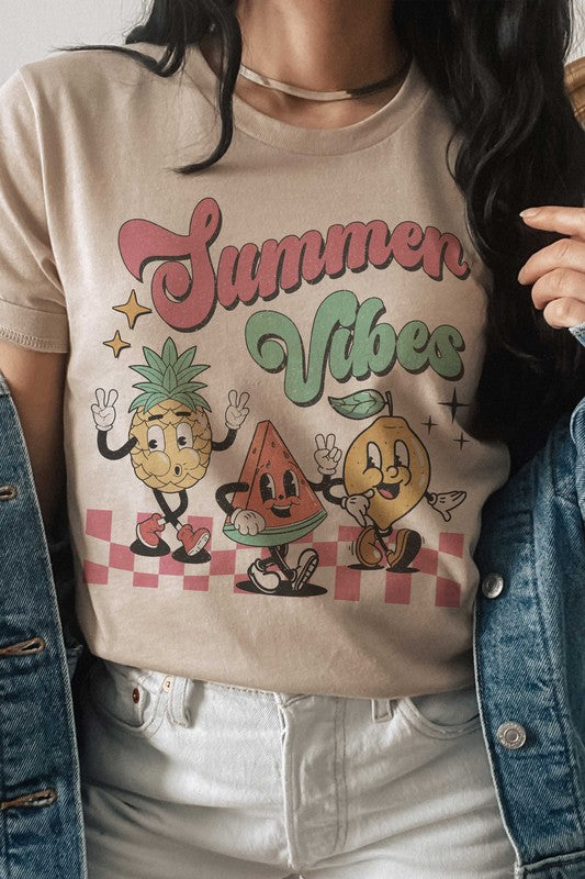 SUMMER VIBES Graphic Tee