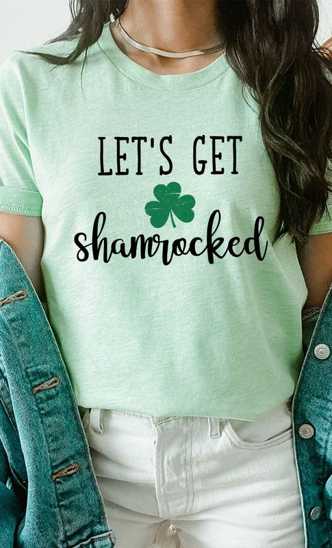 Lets Get Shamrocked Graphic Tee T-Shirt